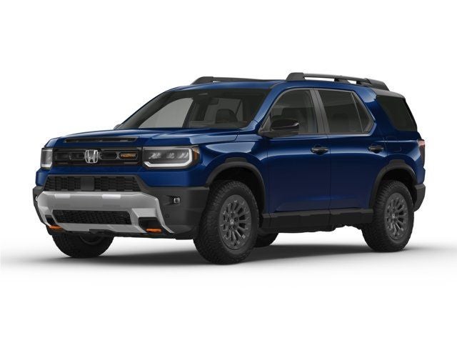 2026 Honda Passport TrailSport in Modern Steel Metallic — front three-quarter view